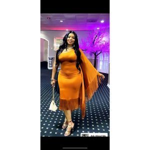 Brown  Size XL Cocktail dress